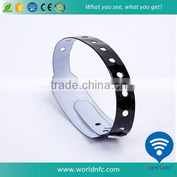 ISO15693 RFID PVC Wristbands for Access Control
