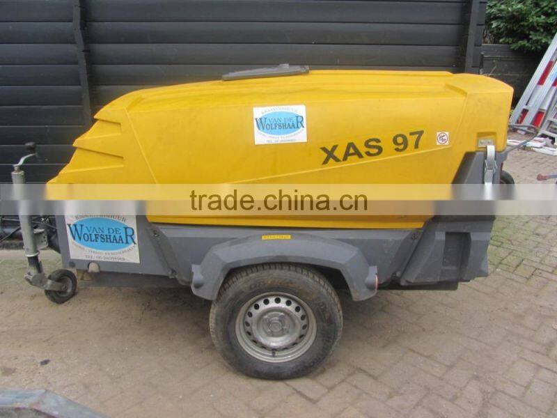 Portable Small Mobile Air Compressors - XAS97 - Atlas Copco Spare Parts - Price Air Compressor XAS97