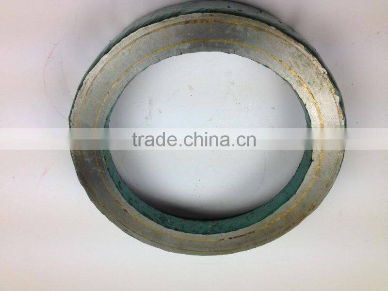 Hot sale concrete pump parts wear plate and cutting ring for Putzmeister