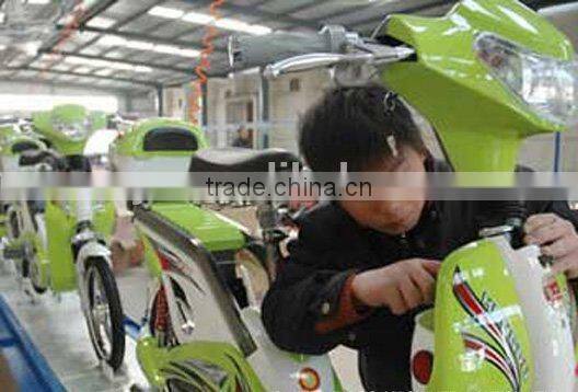 bicycle assembly line production line