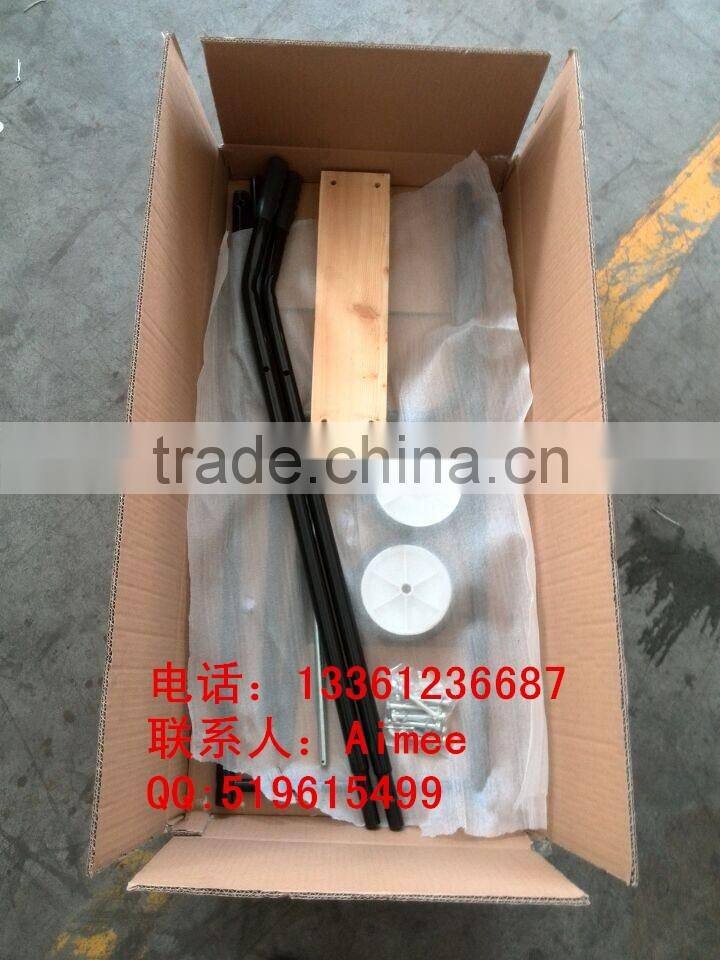 outboard motor carrier with two wheels