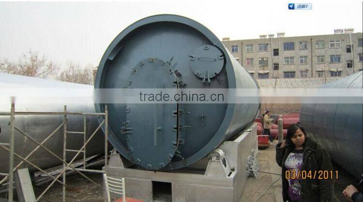 DAYI Hot-selling Waste Rubber/Plastic/Tyre To Oil Energy Recycling Pyrolysis Machine 12Ton Capacity