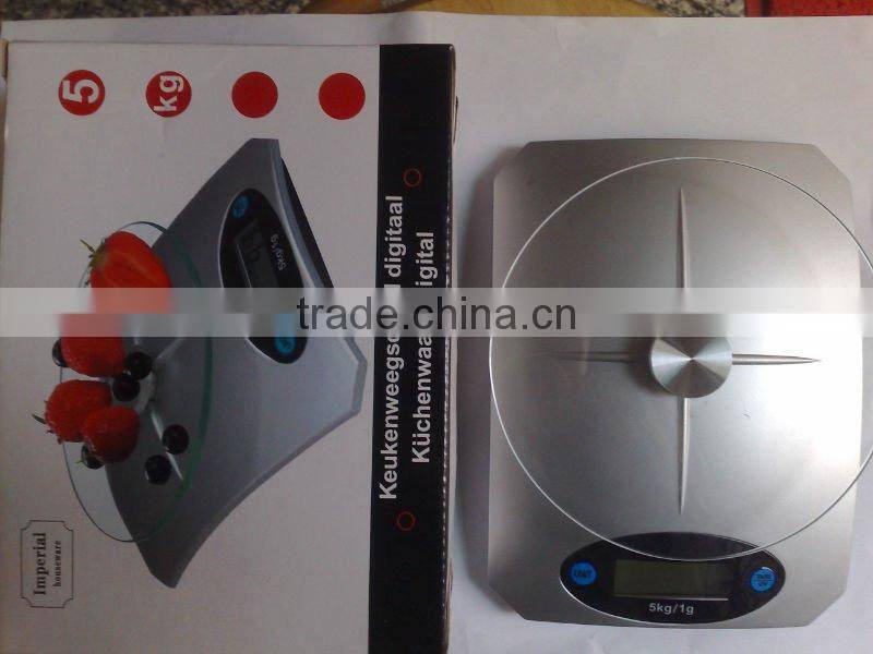 Factory price hot sale 5kg/1g capacity digital weighting kitchen measuring scales