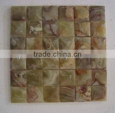 Factory Price MULTI GREEN ONYX MOSAIC TILES COLLECTIONS