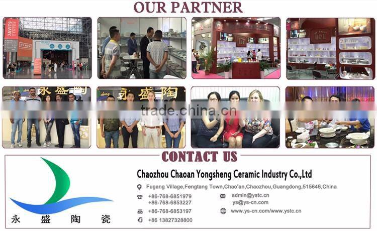 Red flower promotional gifts ceramic square bathroom set