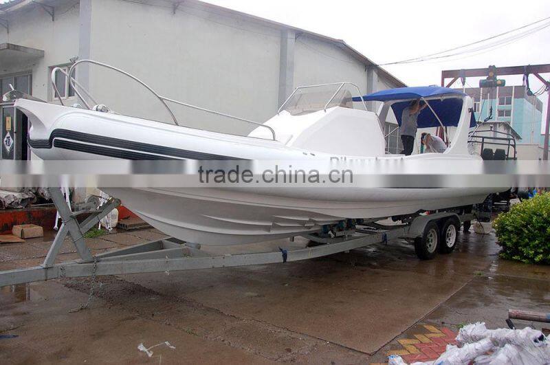 Rilaxy 32ft deep V cabin rib boat