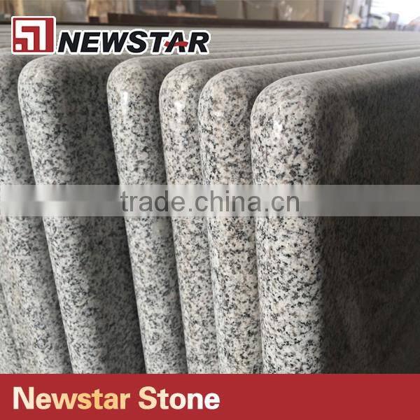Newstar G633 bullnose countertop white pearl granite