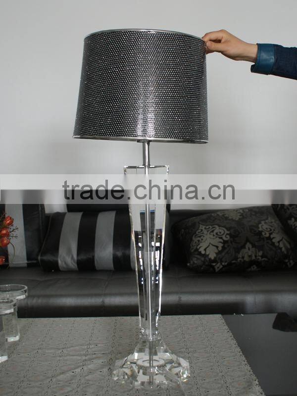 2015 hot crystal restaurant table lamp