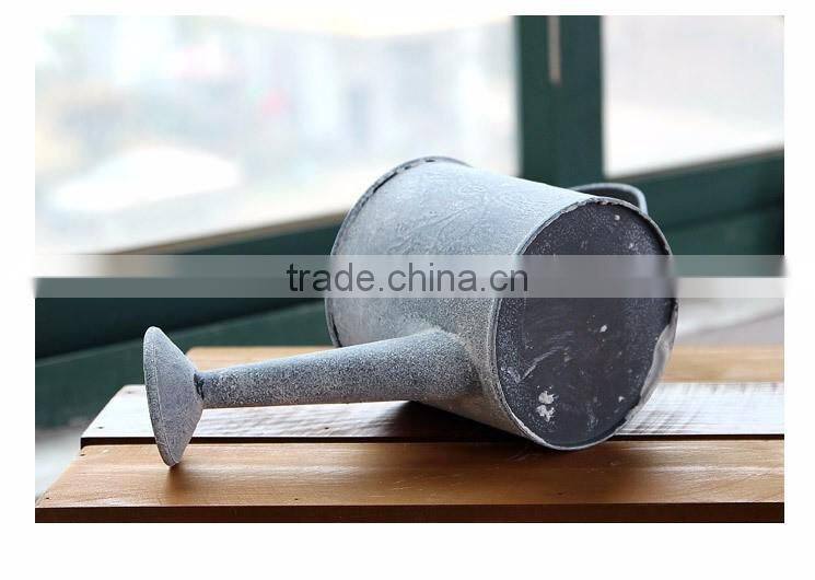 alibaba top seller indoor decorative antique garden metal watering can for home deco