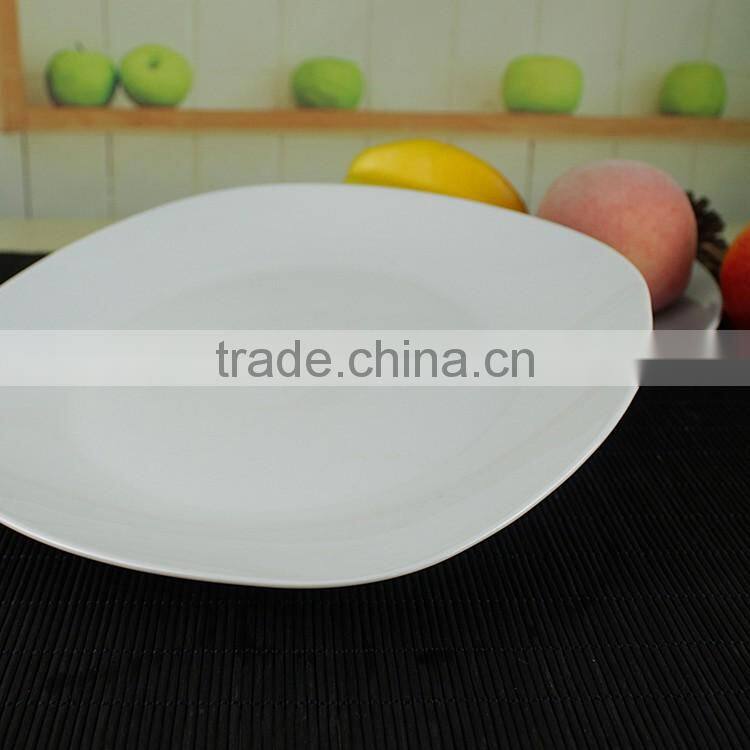 Elegant design custom wholesale ceramic or porcelain charger plates