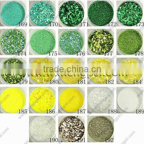 glitter powder/ gold and silver powder/ Silver glitter powder