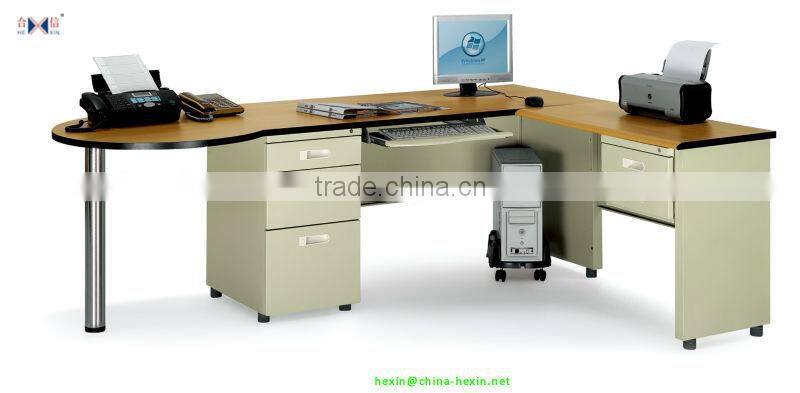 L-shape combination office workstation desk table computer desk CE0 desk