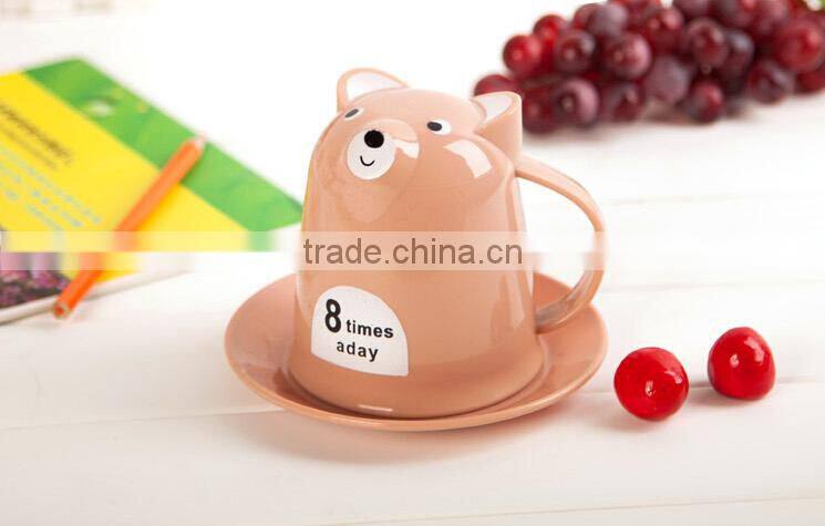 Bear Animal Cups&Saucer