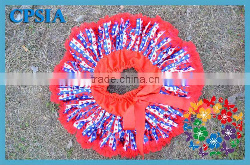 Wholesale Boutique Cheap Chiffion Pettiskirt Fashion Design Girls Cute Pettiskirts Children's Princess Skirts Baby Pettiskirts