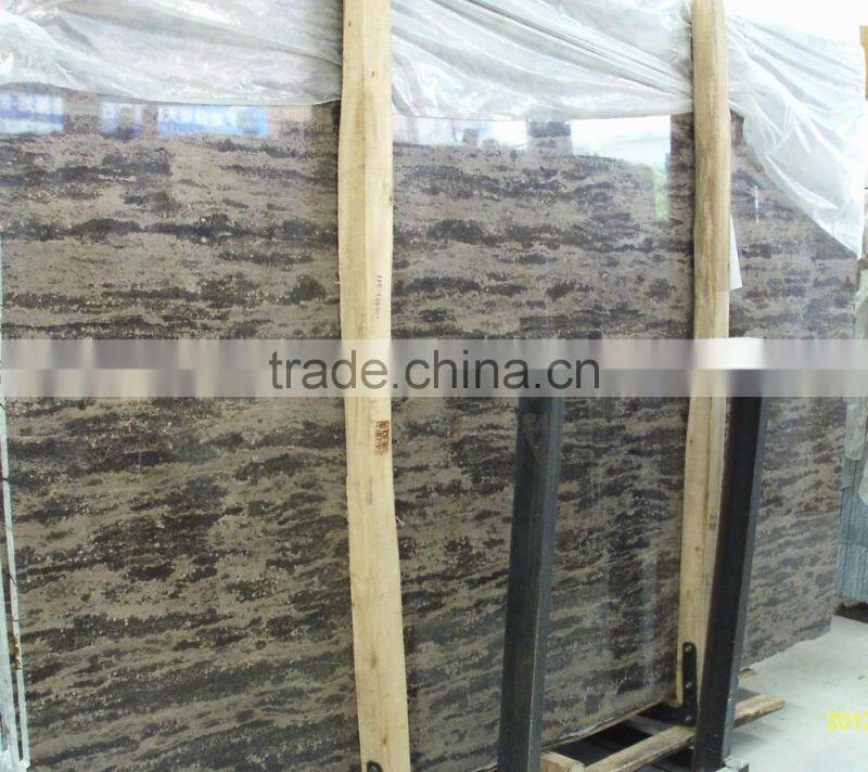 Coffee Brown Marble Golden Sea Marble Slab Price Cheap Brown Marble