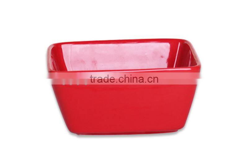 ceramic square noodle bowl