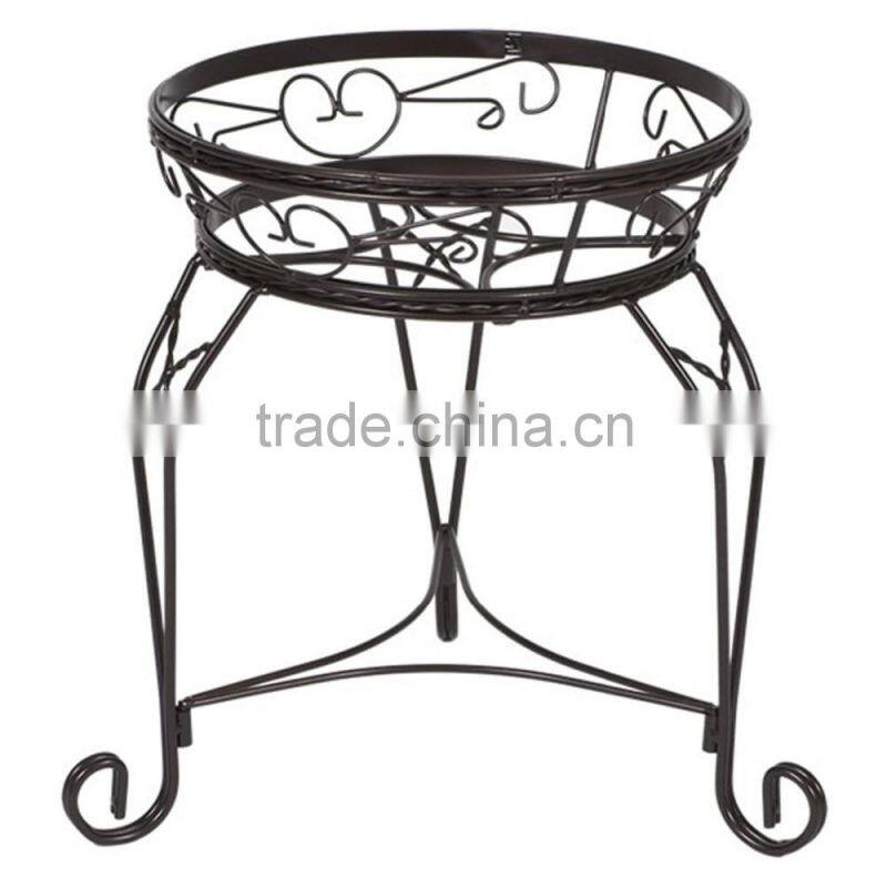 Hot selling wedding garden iron flower pot stand
