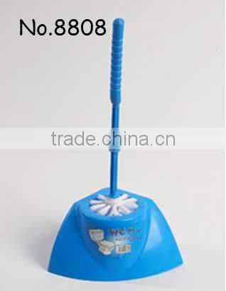 New design PP material toilet brush plastic cleaning brush sets with holder