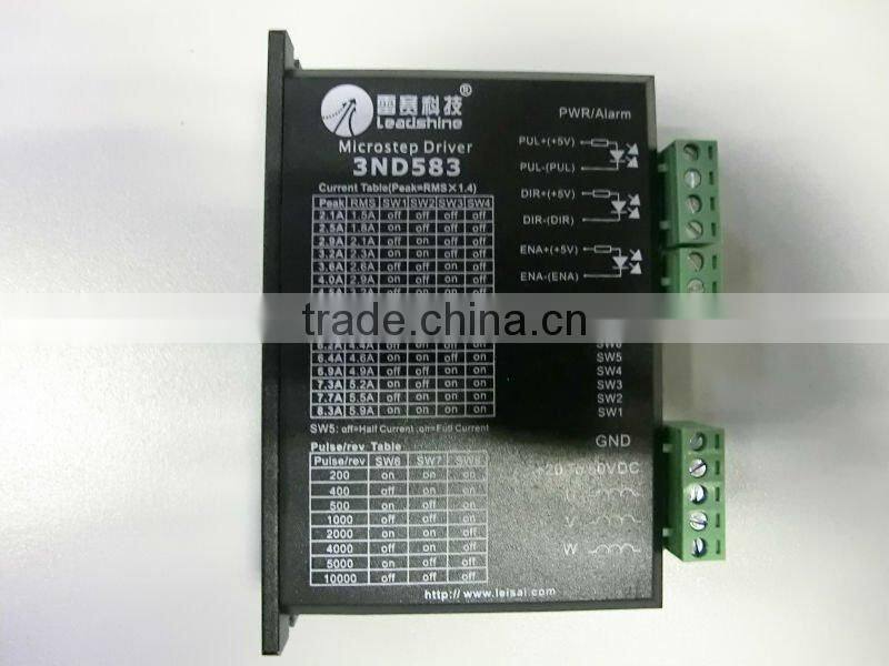 motor 573s09 and driver 3ND583 for co2 laser engraving and cutting machine