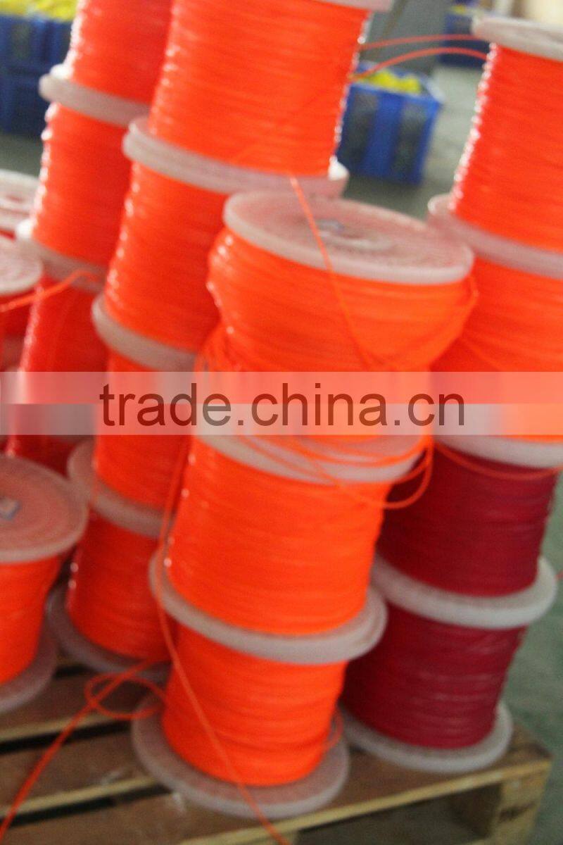 Factory direct sale/2.4X5 LB/ brush cutter nylon trimmer line(Round)