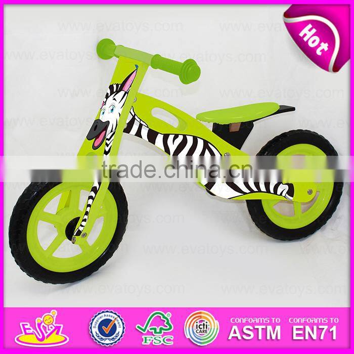 Best Quality Wooden Toy Bike Mini Kids Exercise Bike,Black color wooden exercise bike,Well selling wooden exercise bike W16C121