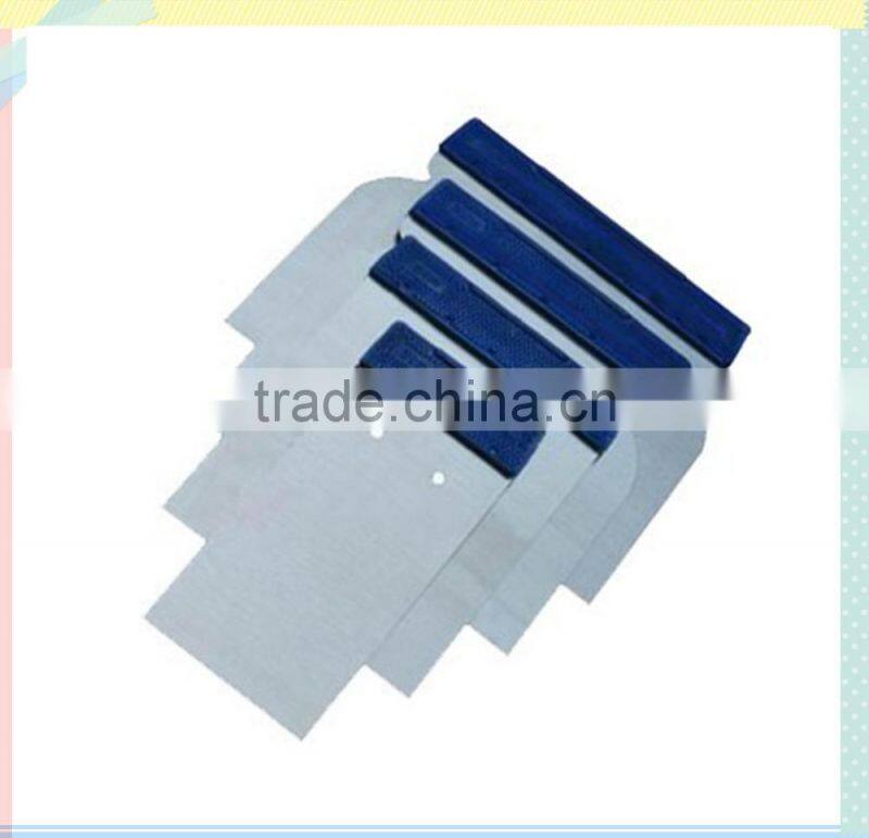 carbon steel plastic handle 4pcs/set putty knife scraper