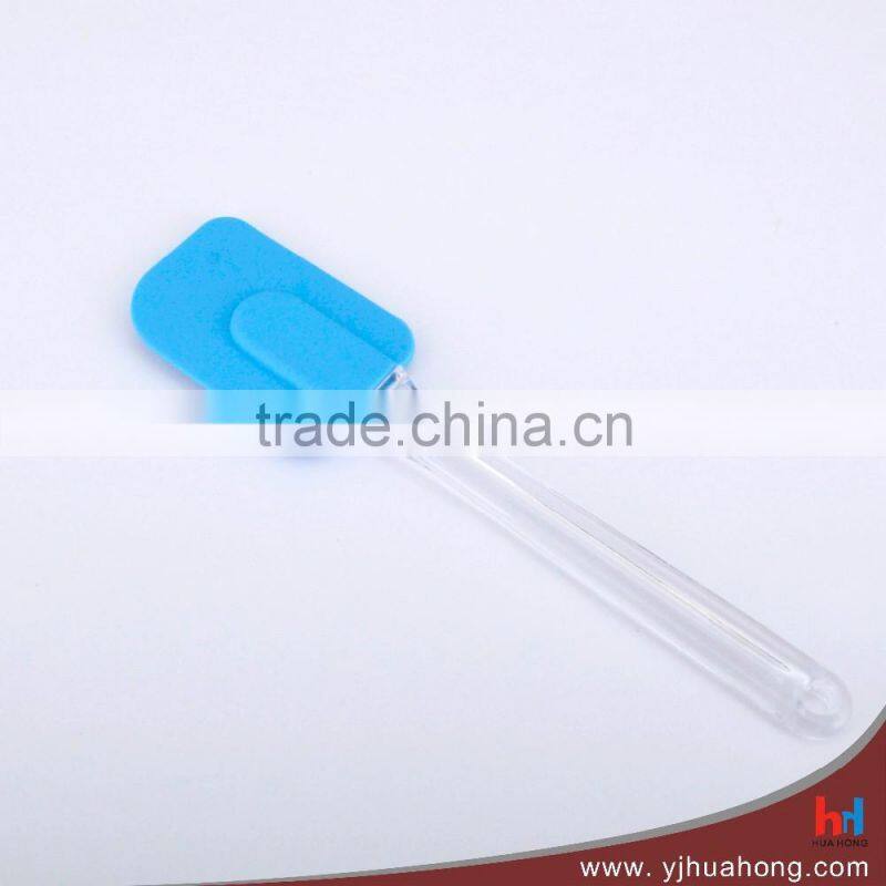 Eco- friendly Silicon Pastry Scraper with Crystal Handle