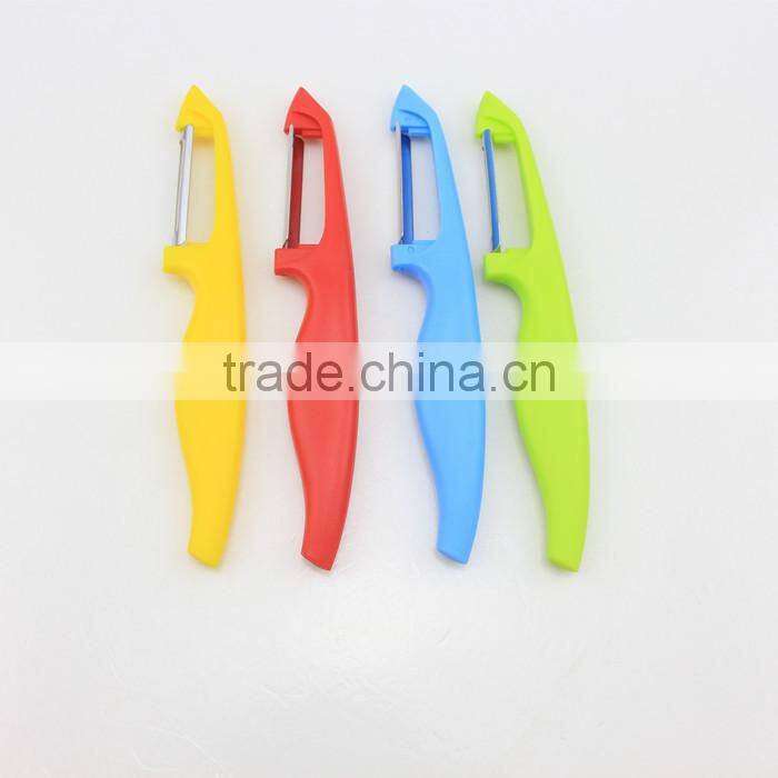 Colorful Handle Stainless Steel Blade Vegetable Peeler
