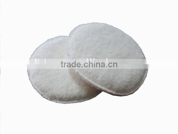 Auto care microfiber car wax sponge with pocket for car wax