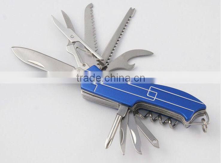2014 Newest high quality stainless steel pocket multi knife tools KJ5011LG