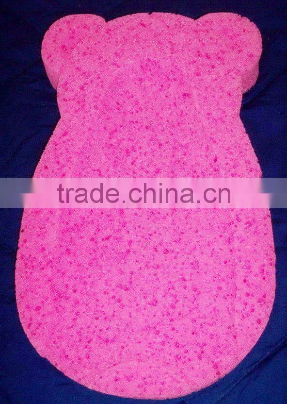 colorful and cute bath sponge for kids,animal shape bath sponge for baby