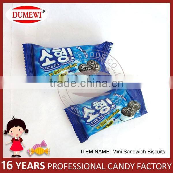 300g Mini Black Sandwich Biscuits/ Sandwich Cookies