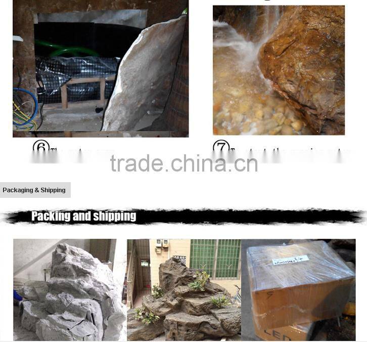 Hot sale Stylized all kinds of garden wall fountain indoor artificial waterfall fountain