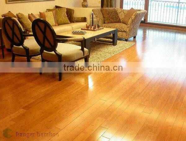 Natural Environmental Kanger Solid White Bamboo Flooring for indoor decoration