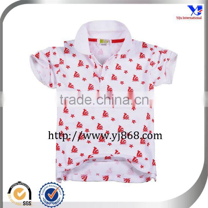 Polo style Custom-made kids trendy clothing
