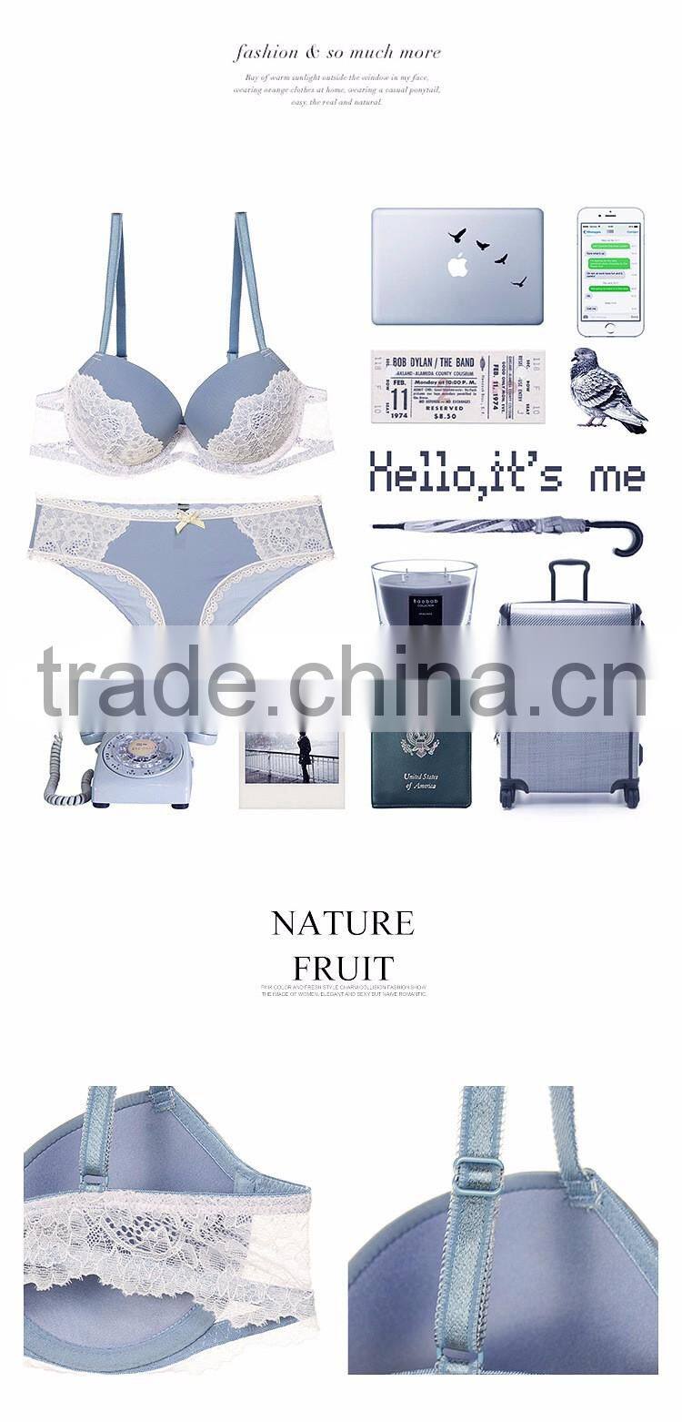 Net western style underwear white sexy lace bra transparent lace bra