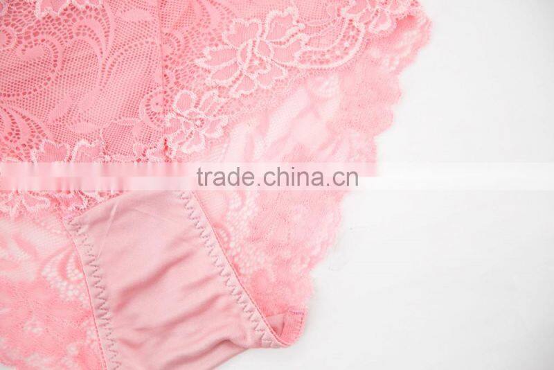 Factory High Quality 100% Silk Custom Sexy Fancy Woman Underwear