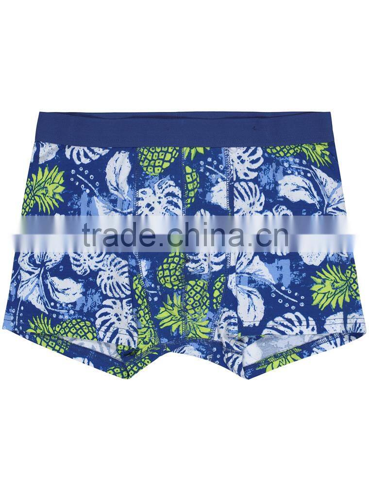 2016 new style print underwear for men boxer briefs