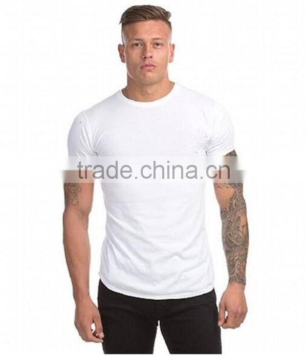 Blank t shirts wholesale gym t-shirt