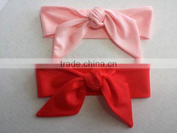 Candy color Headwear Baby Toddler Cute Girl Kids Bow Turban Knot Headband
