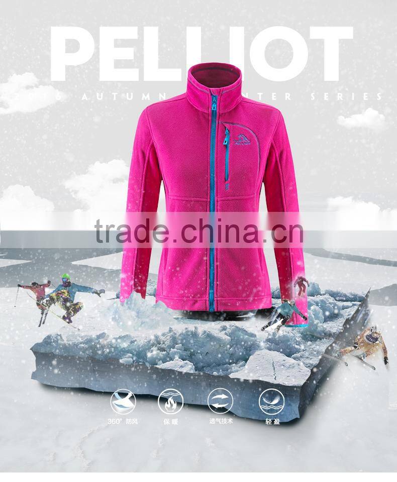 Fashion Design Women Sport Wholesale Fleece Jackets