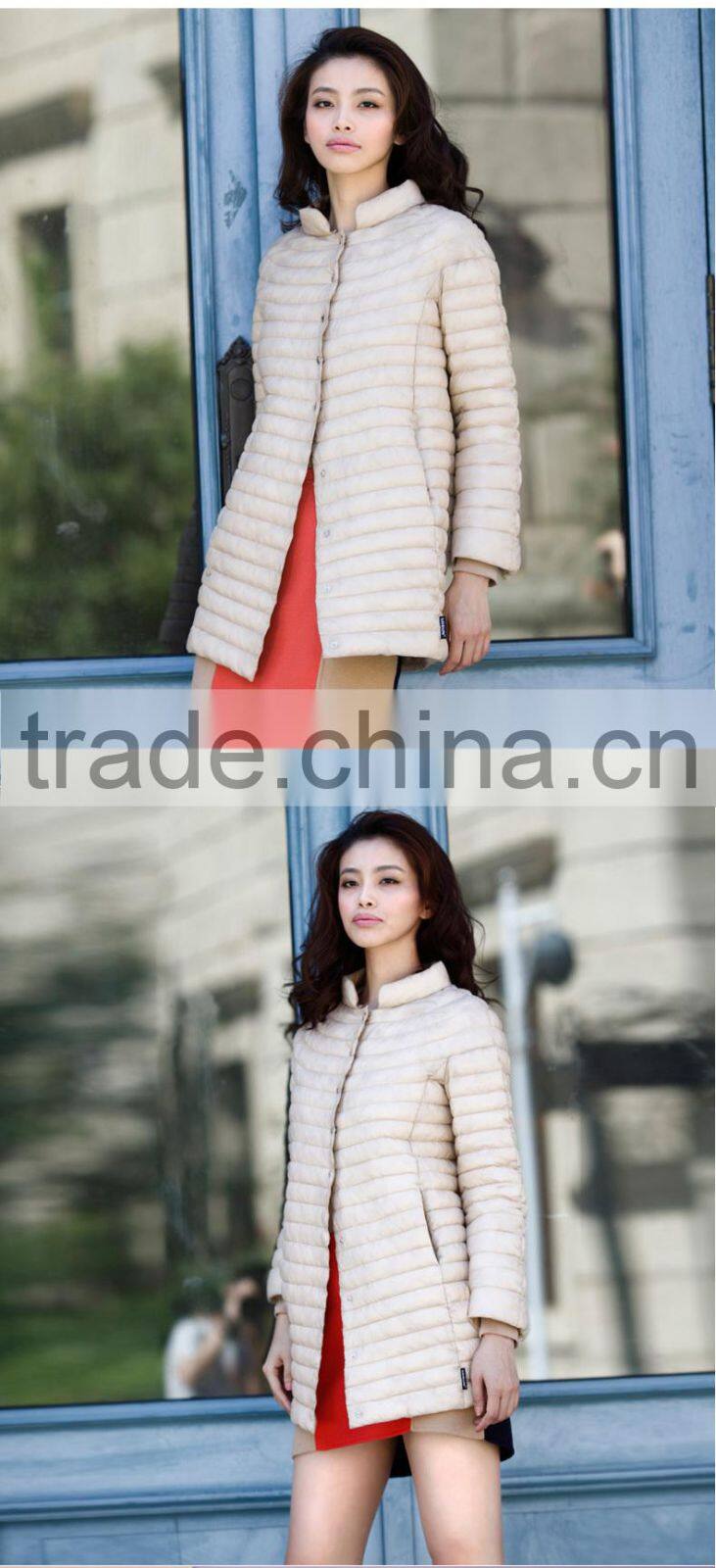 The New Women's Cultivate One's Morality Cotton-Padded Jacket In Winter Light Winter Jacket Cotton Coat