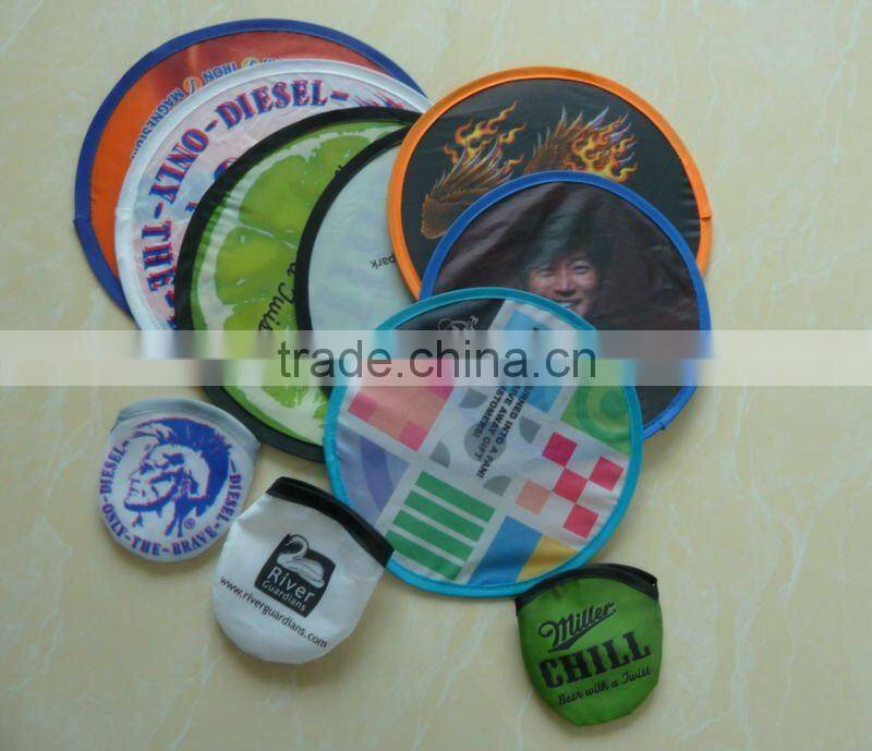 foldable frisbee in pouch