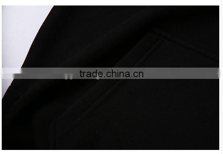 Unisex Hip Hop Streetwear 100% cotton Side Slit Hoodies