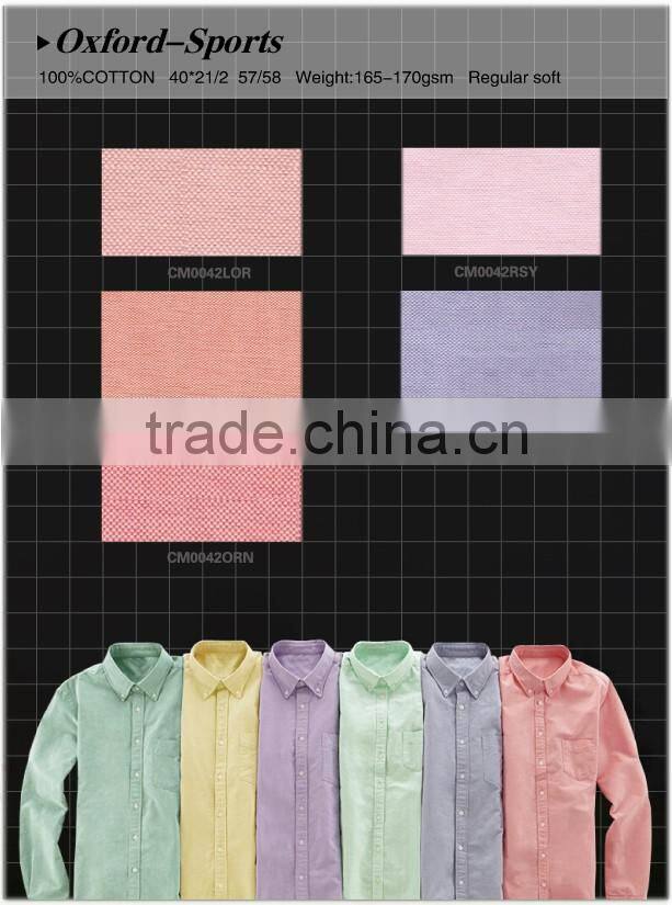 latest new model shirts enzyme wash soft oxford shirts