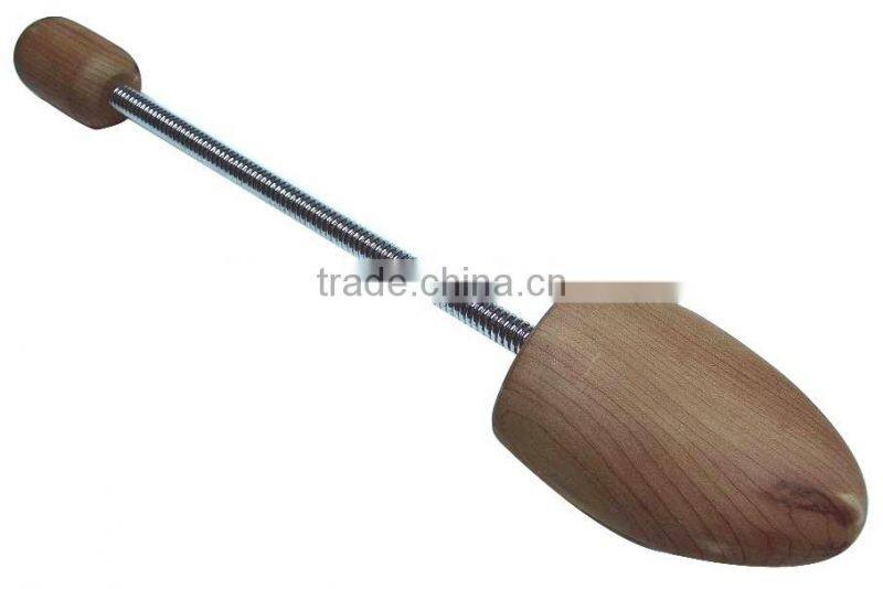 Wholesale logo printed flexible wooden shoe stretcher