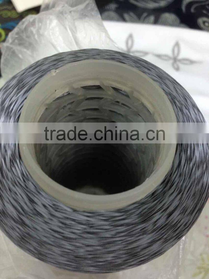 2016 wholesale high visible double side reflective knitting yarn
