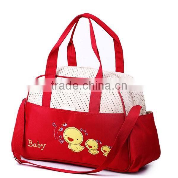 cartoon chicken pattern hanging stroller mother baby diaper yummy mummy bag