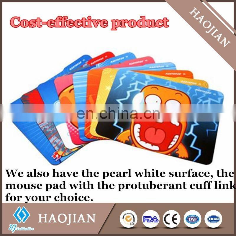 cheap sublimation blank white mouse pad