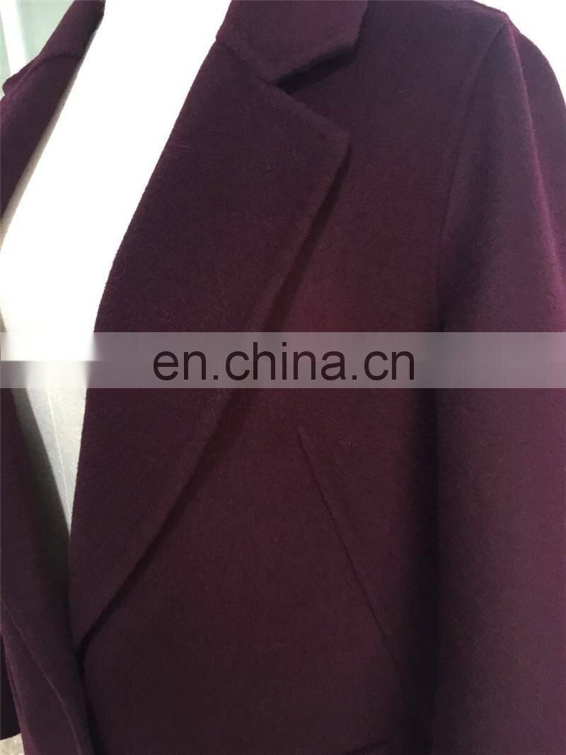 Korean Style New Fashion Wool Coat Winter Long Style Coat Wool Coat Women